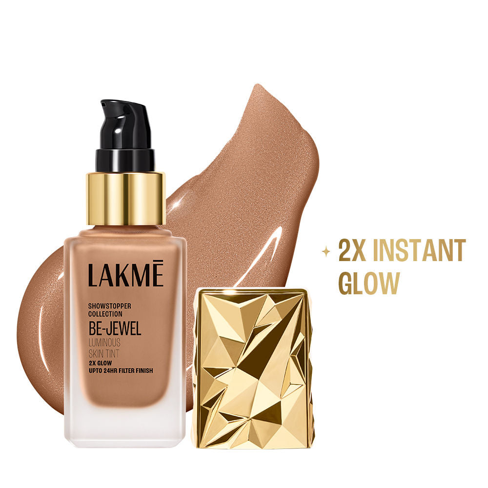 Be-Jewel Luminous Skin Tint - 24HR Long Lasting, Up To 2X Luminous Glow - Cool Cinnamon