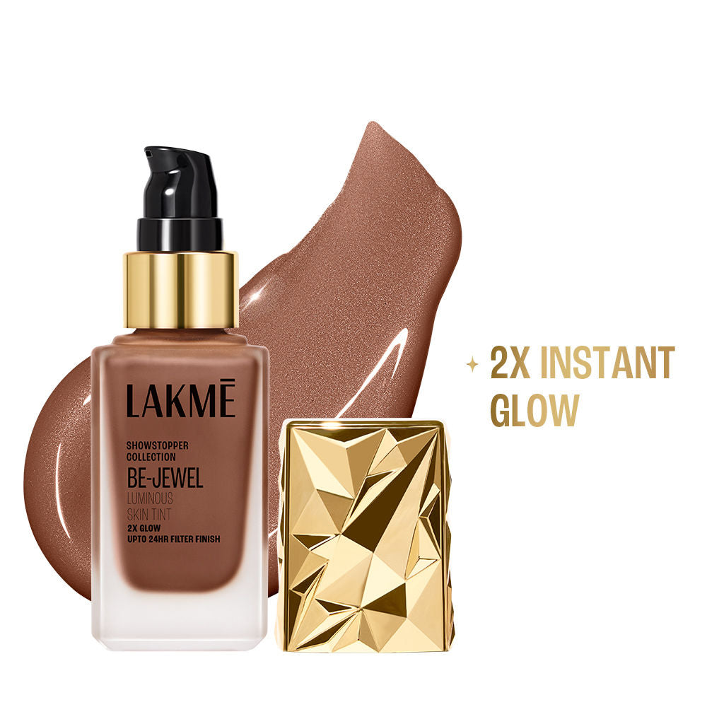Be-Jewel Luminous Skin Tint - 24HR Long Lasting, Up To 2X Luminous Glow - Cool Cocoa