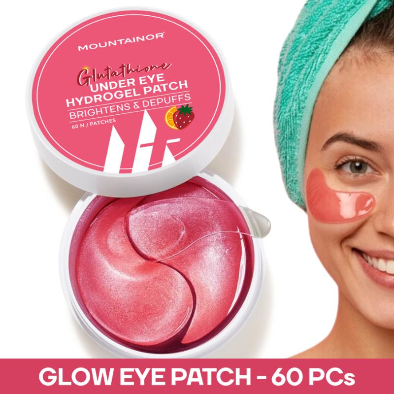 Glutathione Hydrogel Under Eye Patch For Dark Circle & Puffiness, Korean Eye Care Patches