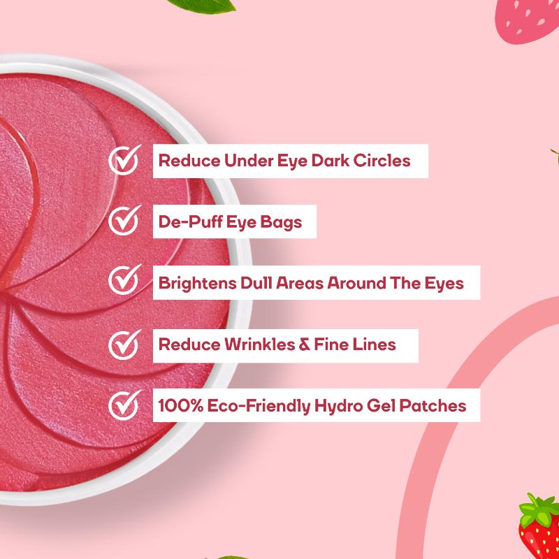Glutathione Hydrogel Under Eye Patch For Dark Circle & Puffiness, Korean Eye Care Patches