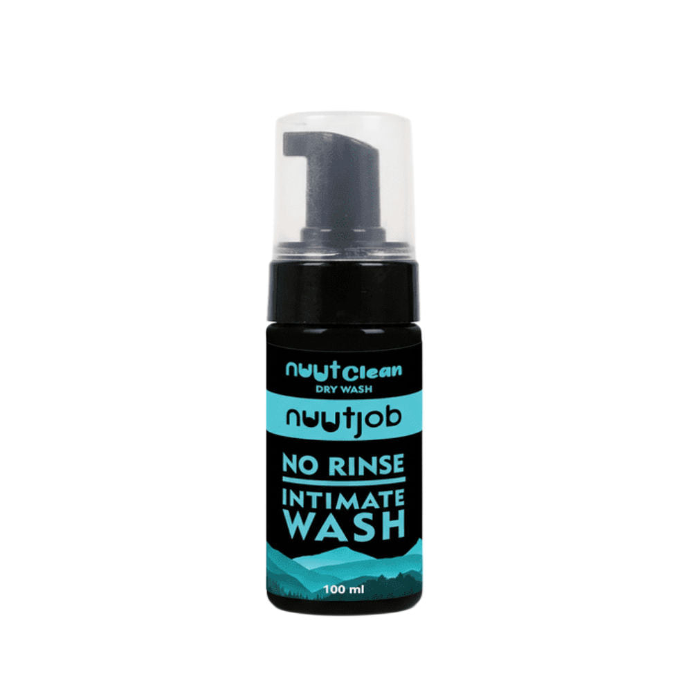 Nuutclean Dry Wash No Water Needed Anti-Itch, pH Balanced For Men