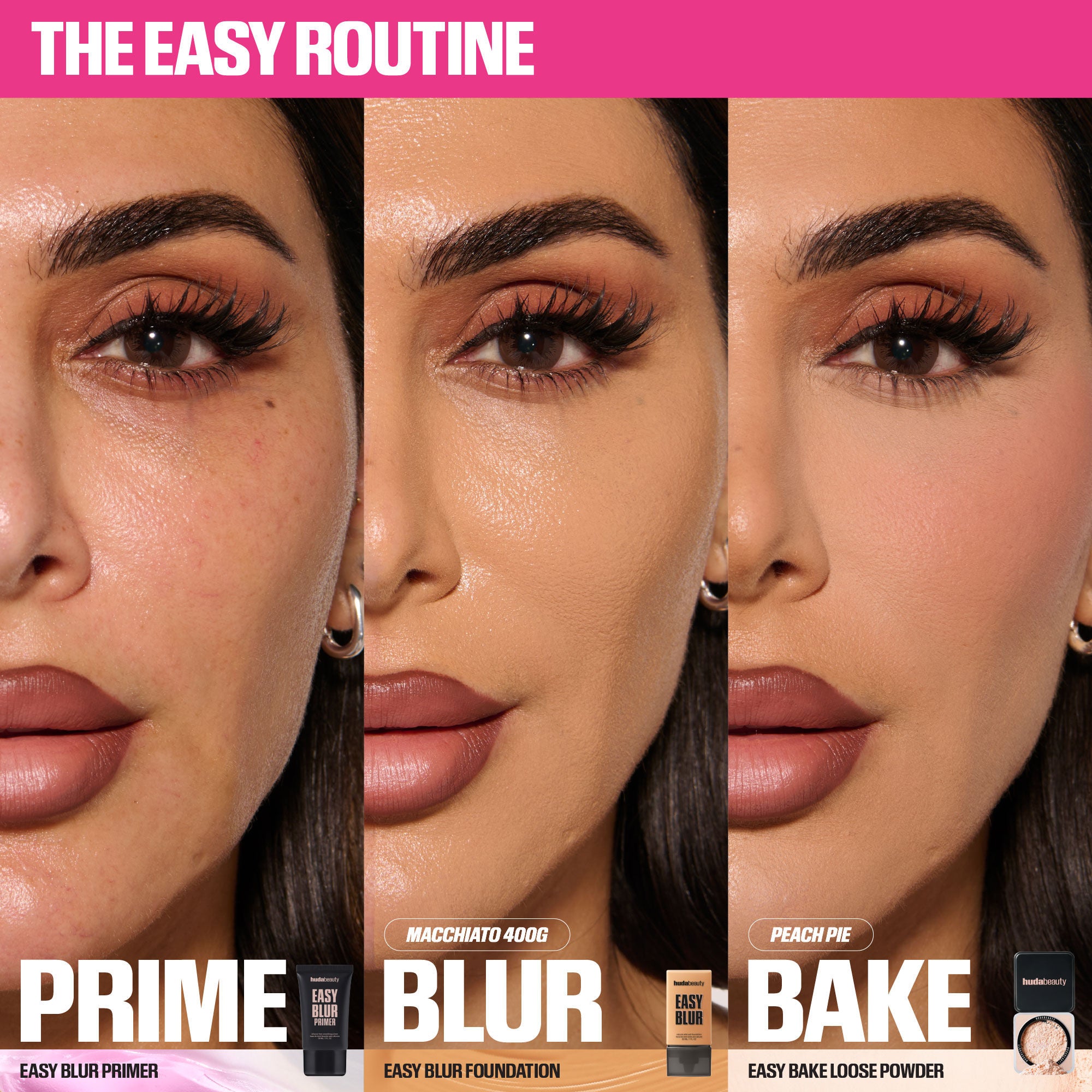 Mini Easy Blur Natural Airbrush Foundation with Niacinamide