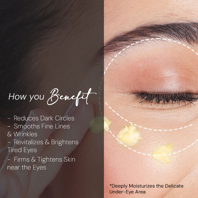 Under Eye Dark Circle Cream with JuvenEye & Retistar for Eyebags, Gine Lines