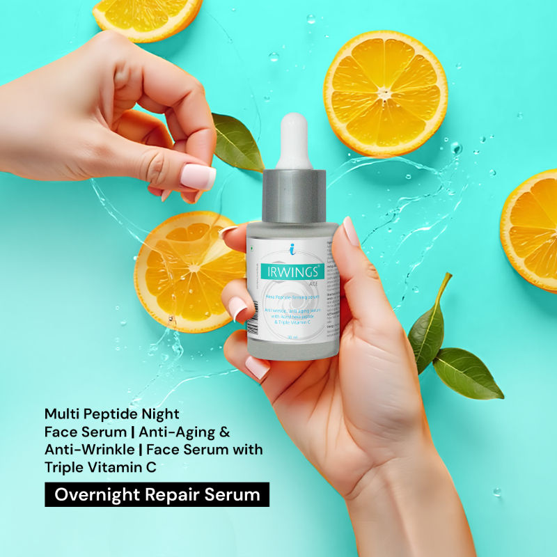Ace Face Serum Anti Wrinkle, Anti Aging Serm with Peptides & Tripple Vitamin C