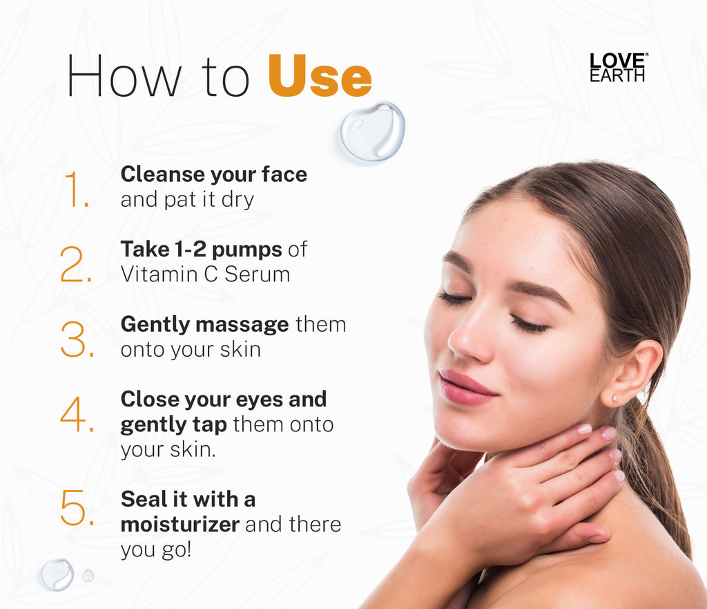 Vitamin C Serum for Skin Hydration with Pure Vitamin C & Witch Hazel