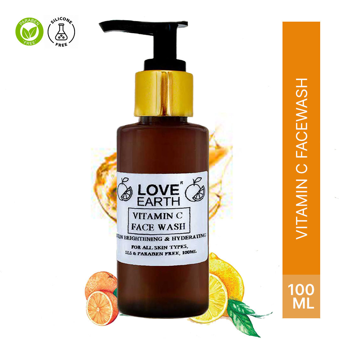 Vitamin C Face Wash with Vitamin C Ashwgandha for Skin Hydration & Skin Radiance