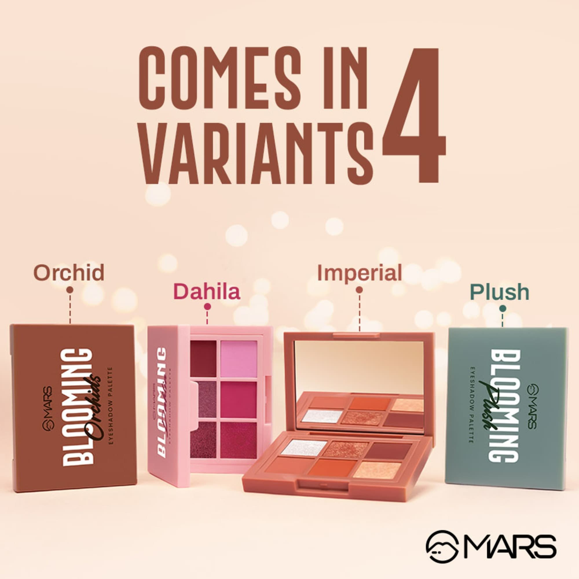 Blooming Matte & Shimmer Eyeshadow Palette