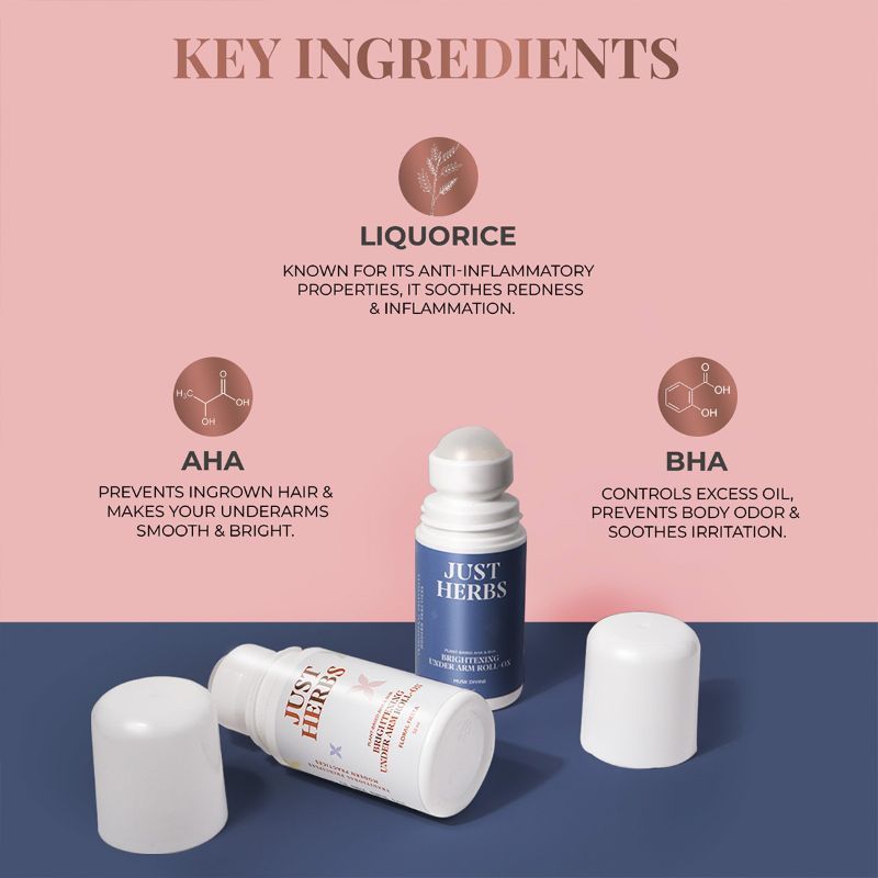 Musk Divine Brightening Under Arm Roll-On Deodorant For Men