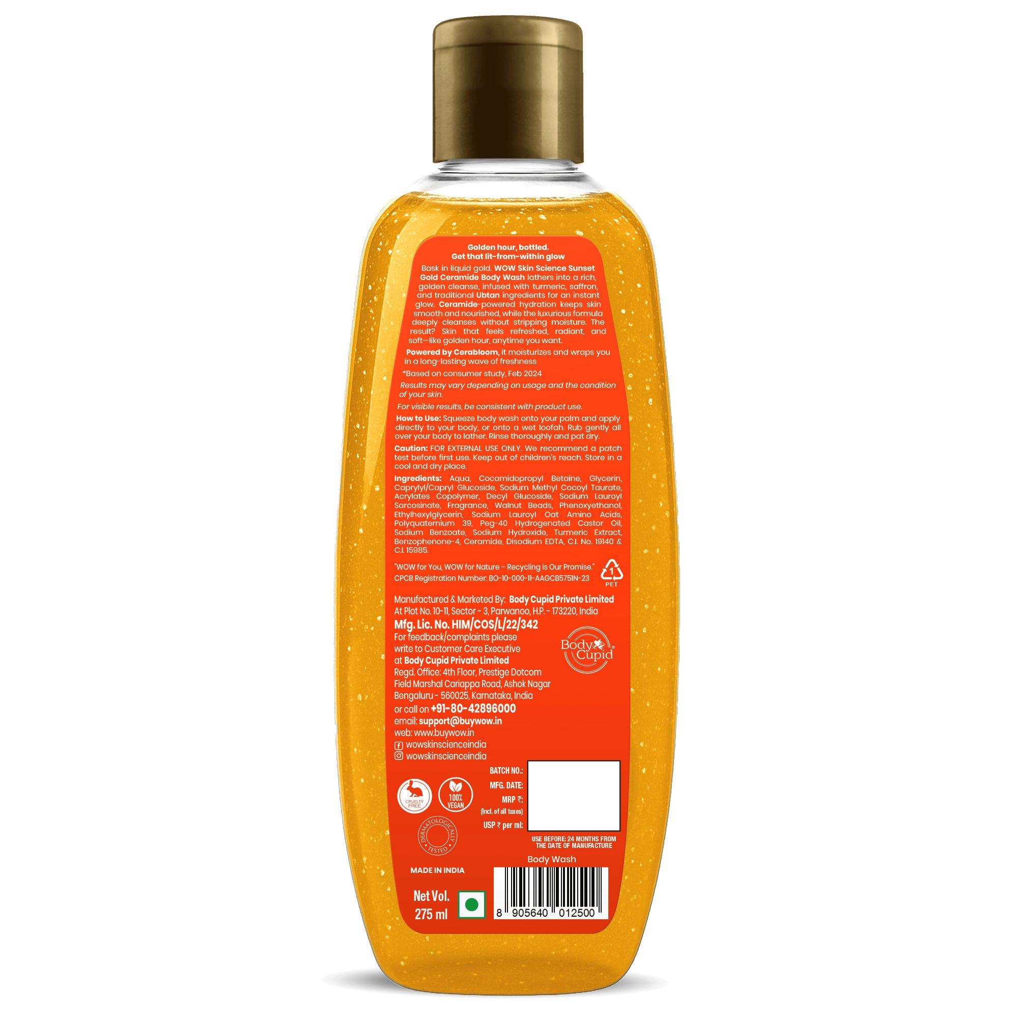 Skin Science Sunset Gold Body Wash