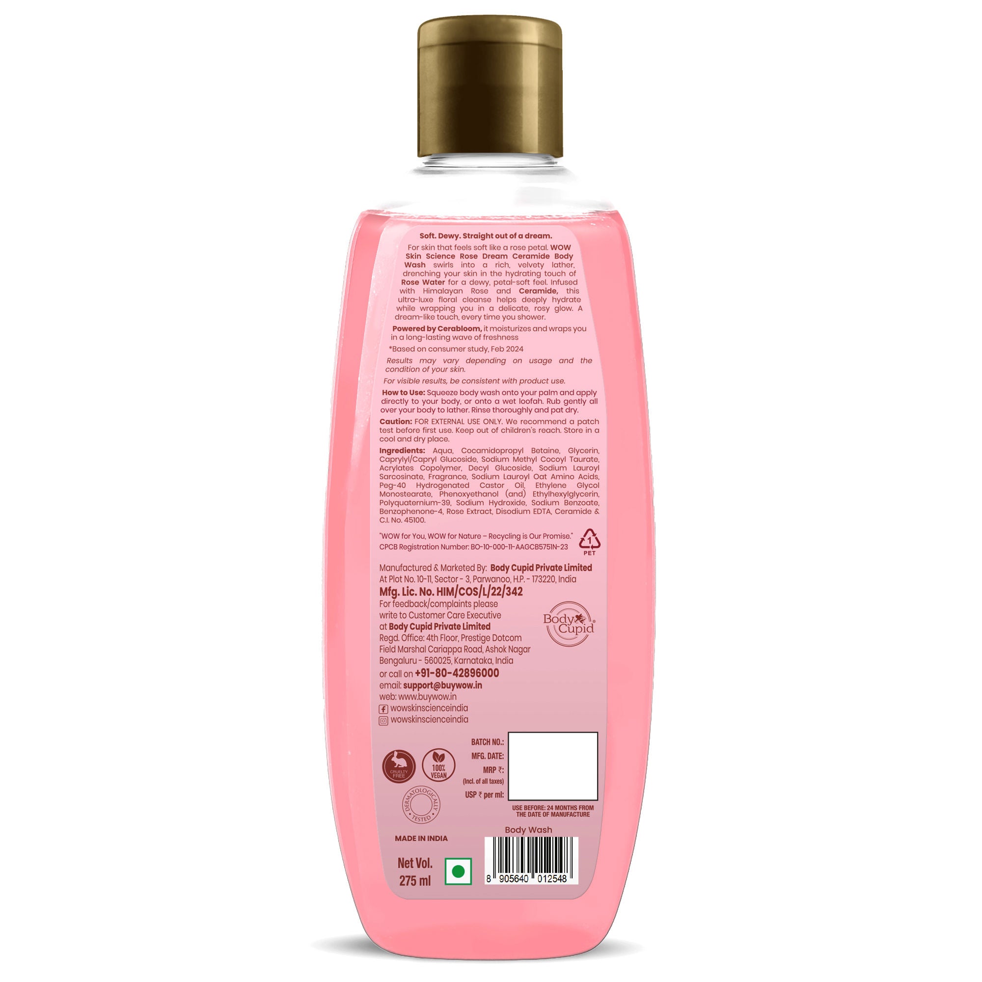 Skin Science Rose Dream Body Wash