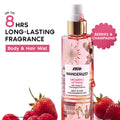 Nykaa Wanderlust Bestseller 2-in-1 Body & Hair Perfume Mist Long Lasting Fragrance - Upto 8 hours