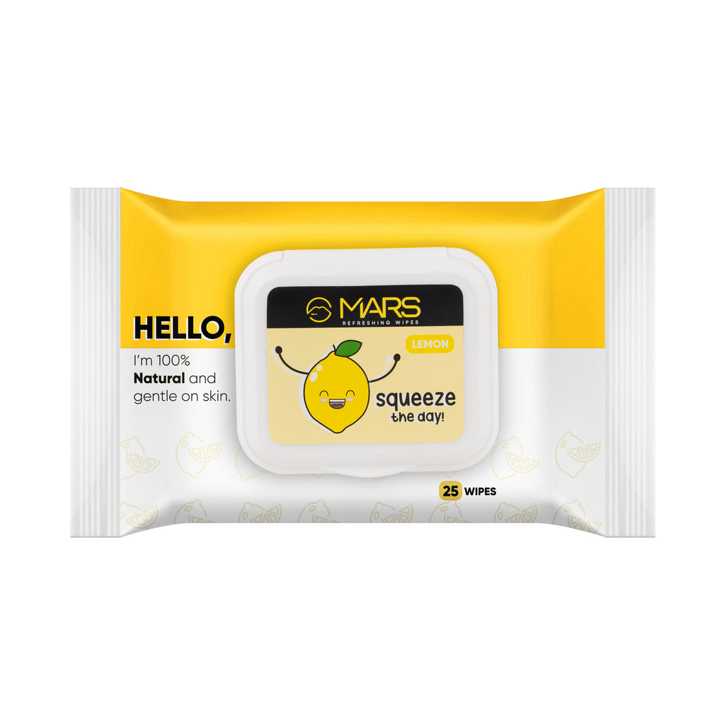 Refreshing Wet Wipes - Lemon