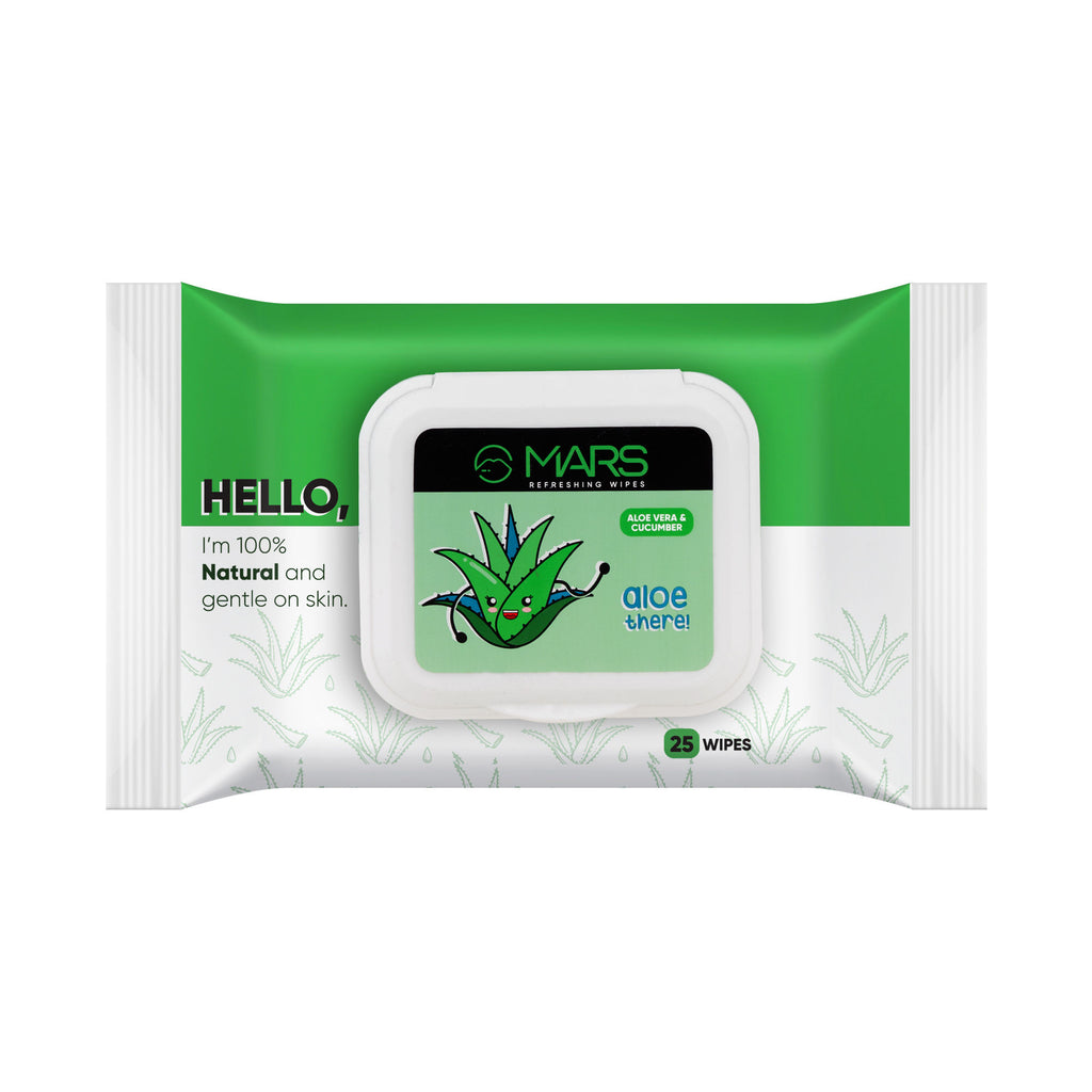 Refreshing Wet Wipes - Aloevera