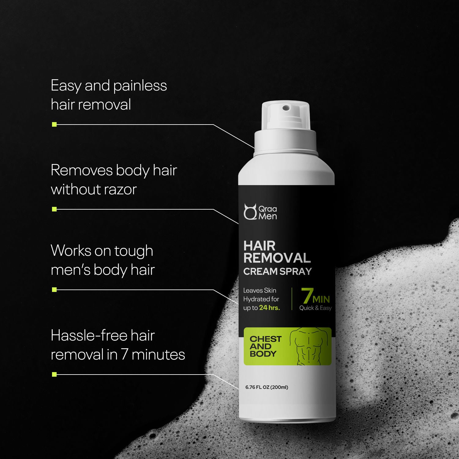 Men Hair Removal Cream Spray For Men