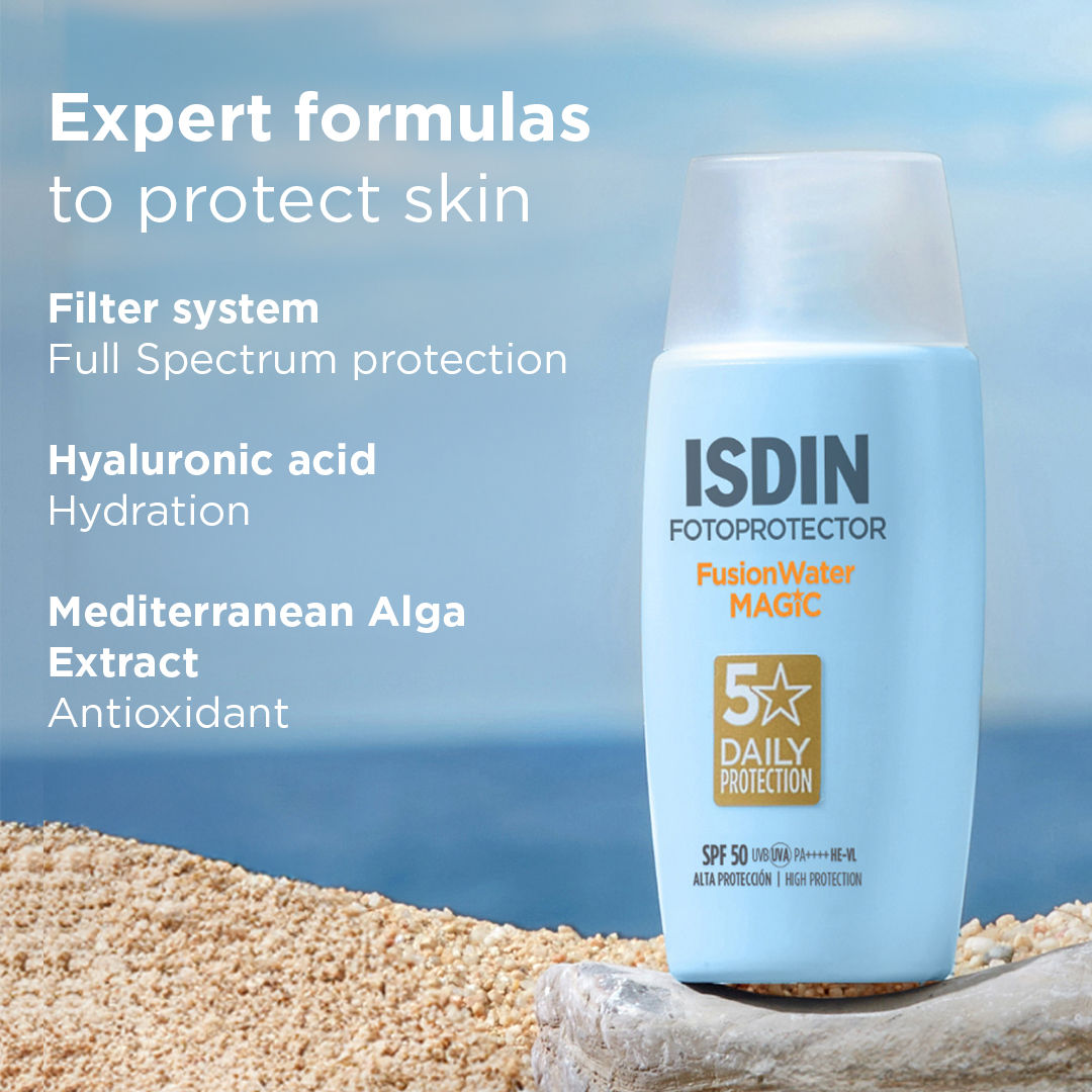 Fotoprotector Fusion Water Magic SPF 50 PA ++++