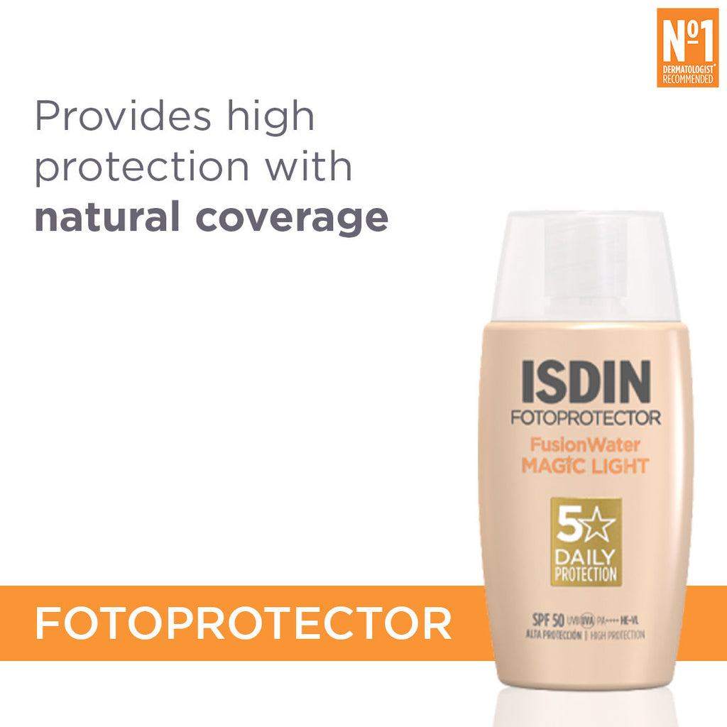 Fotoprotector Fusion Water Magic Color SPF 50 PA++++