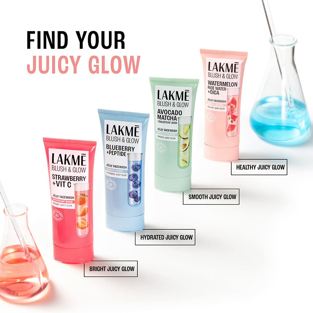Blush & Glow Watermelon Rice Water + Cica Jelly Facewash