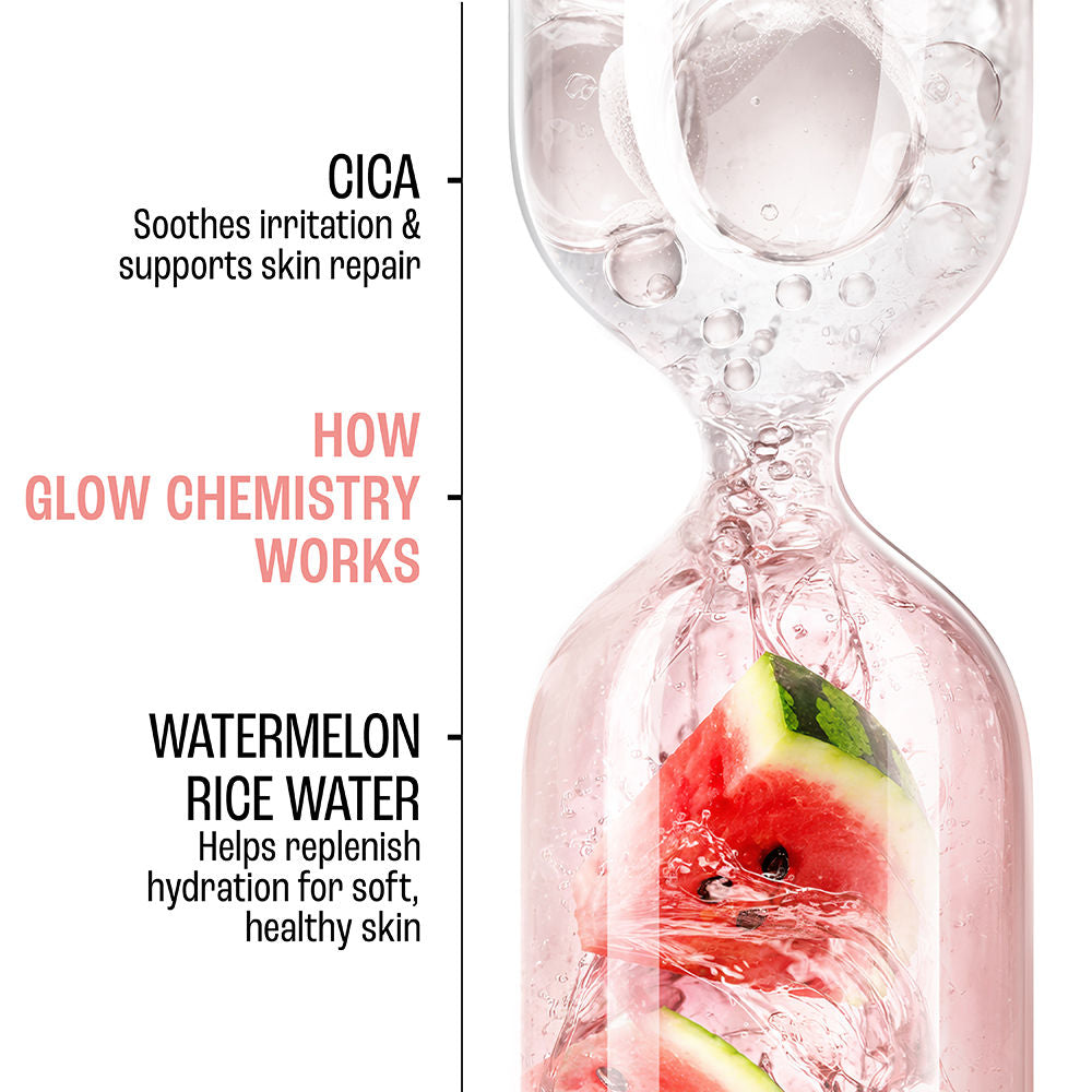 Blush & Glow Watermelon Rice Water + Cica Jelly Facewash