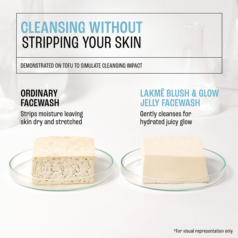 Blush & Glow Blueberry + Peptide Jelly Face Wash