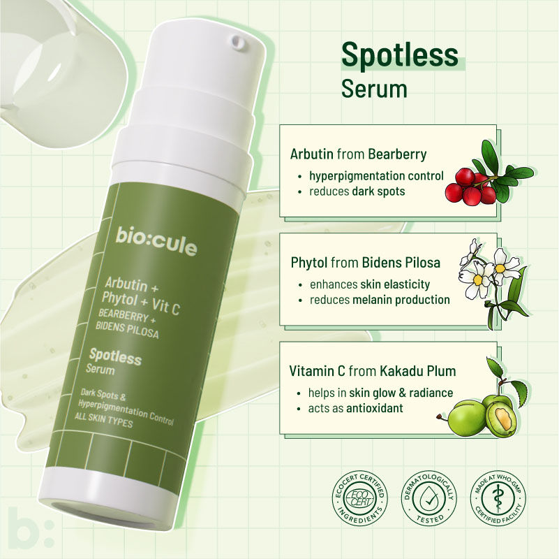Spotless Vitamin C Face Serum For Hyperpigmentation