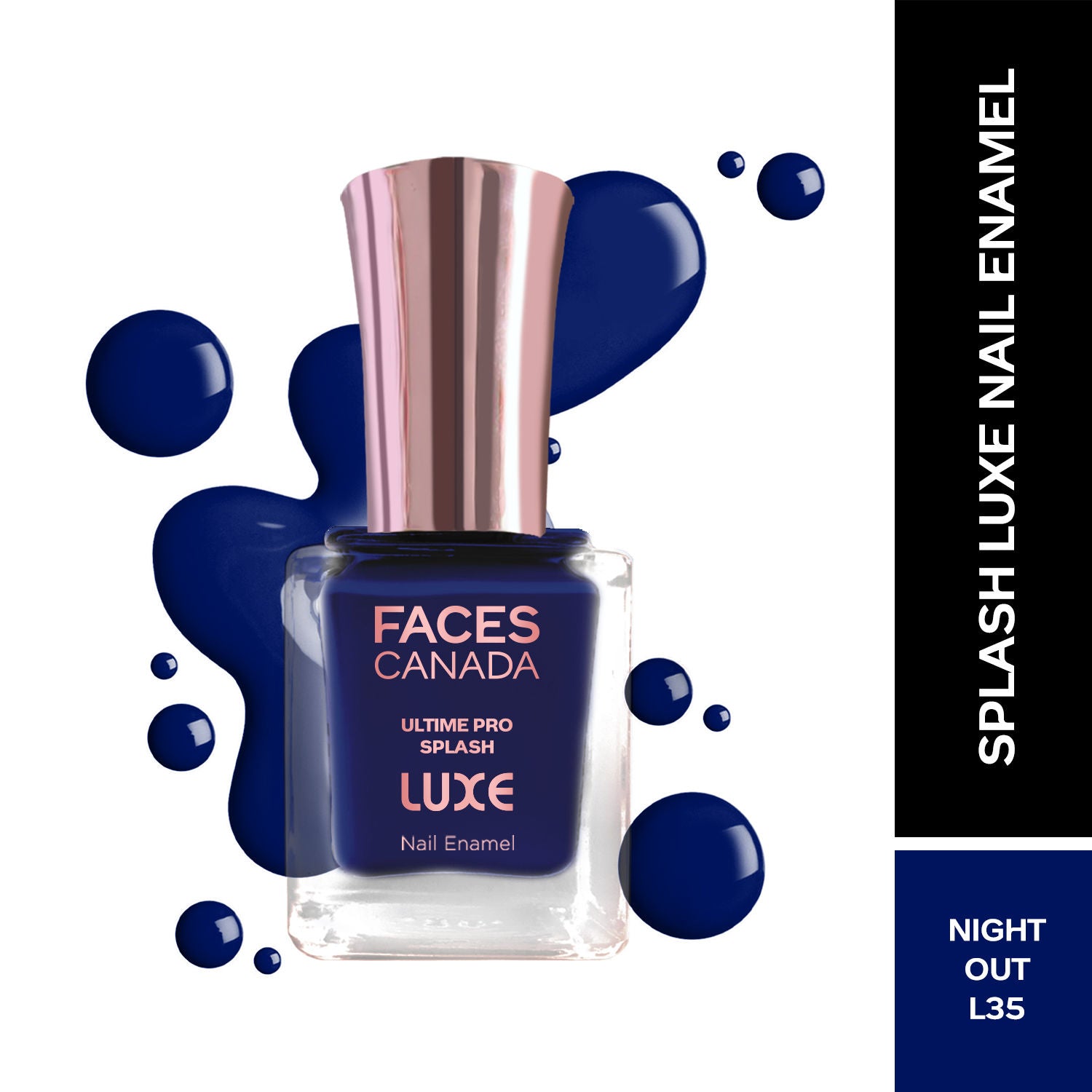 Ultime Pro Splash Luxe Nail Enamel - Night Out L35