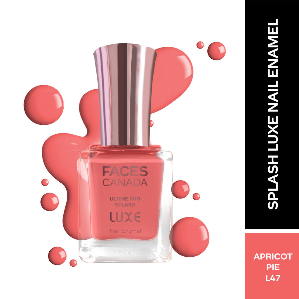 Ultime Pro Splash Luxe Nail Enamel - Apricot Pie L47