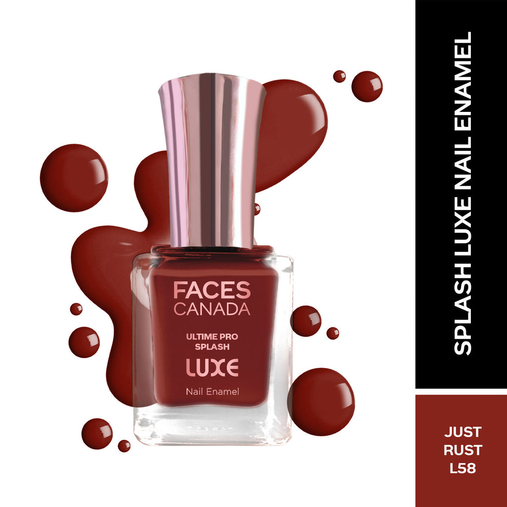 Ultime Pro Splash Luxe Nail Enamel - Just Rust L58