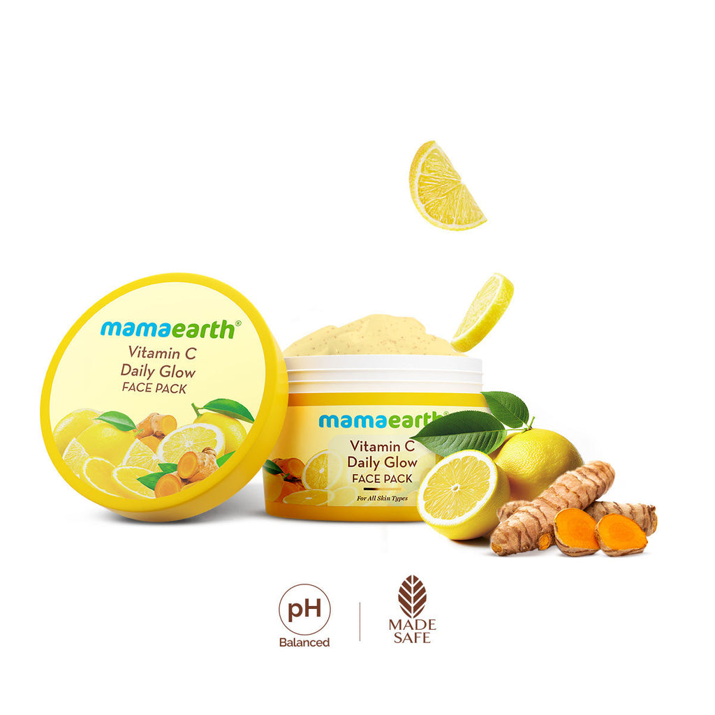 Vitamin C Daily Glow Face Pack for Refreshing, Rejuvenating & Brightening Skin