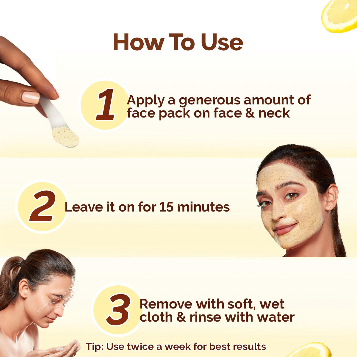 Vitamin C Daily Glow Face Pack for Refreshing, Rejuvenating & Brightening Skin