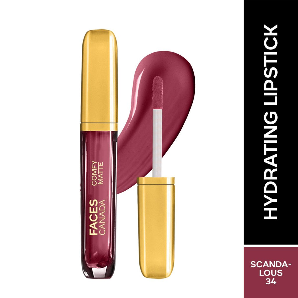 Comfy Matte Liquid Lipstick - Scandalous 34