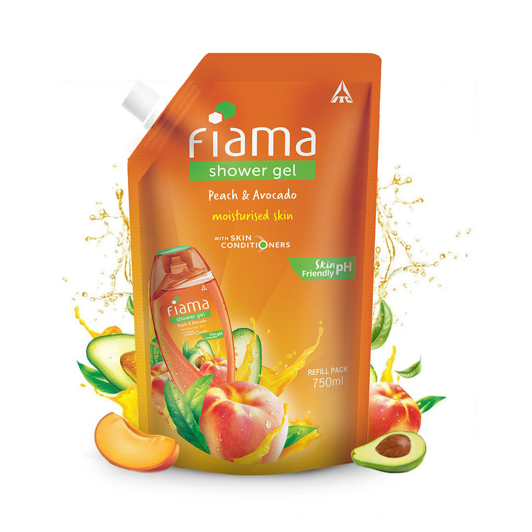 Peach & Avocado Shower Gel