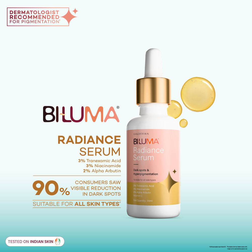 Radiance Serum with Niacinamide & Vitamin C, Reduces Pigmentation & Evens Skin Tone
