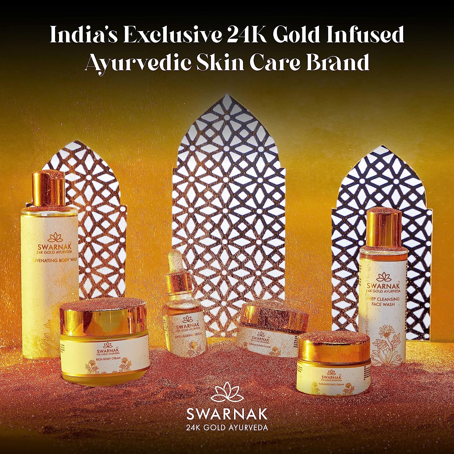 24K Gold Ayurveda Rich Body Cream