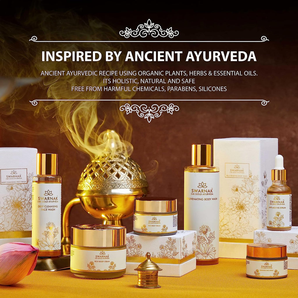 24K Gold Ayurveda Rich Body Cream