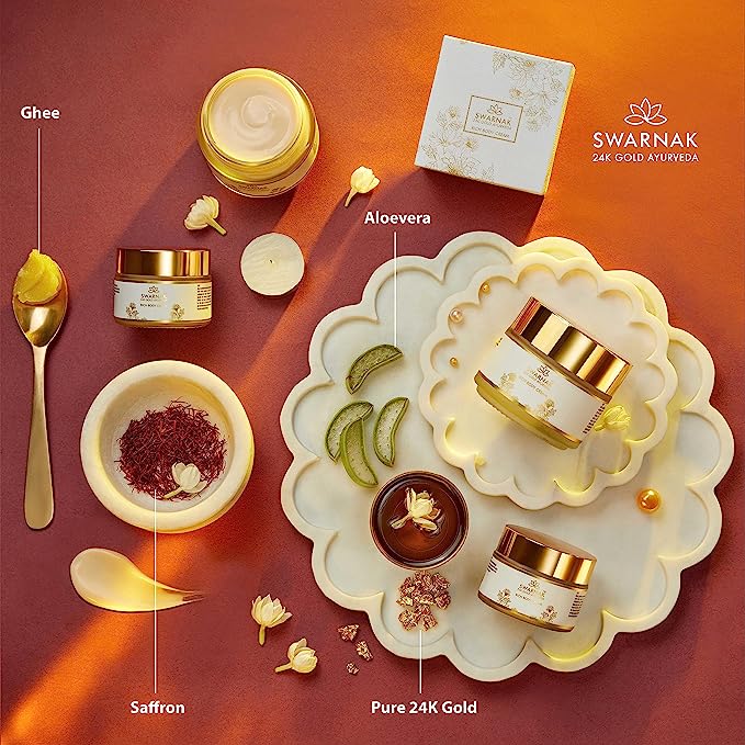 24K Gold Ayurveda Rich Body Cream