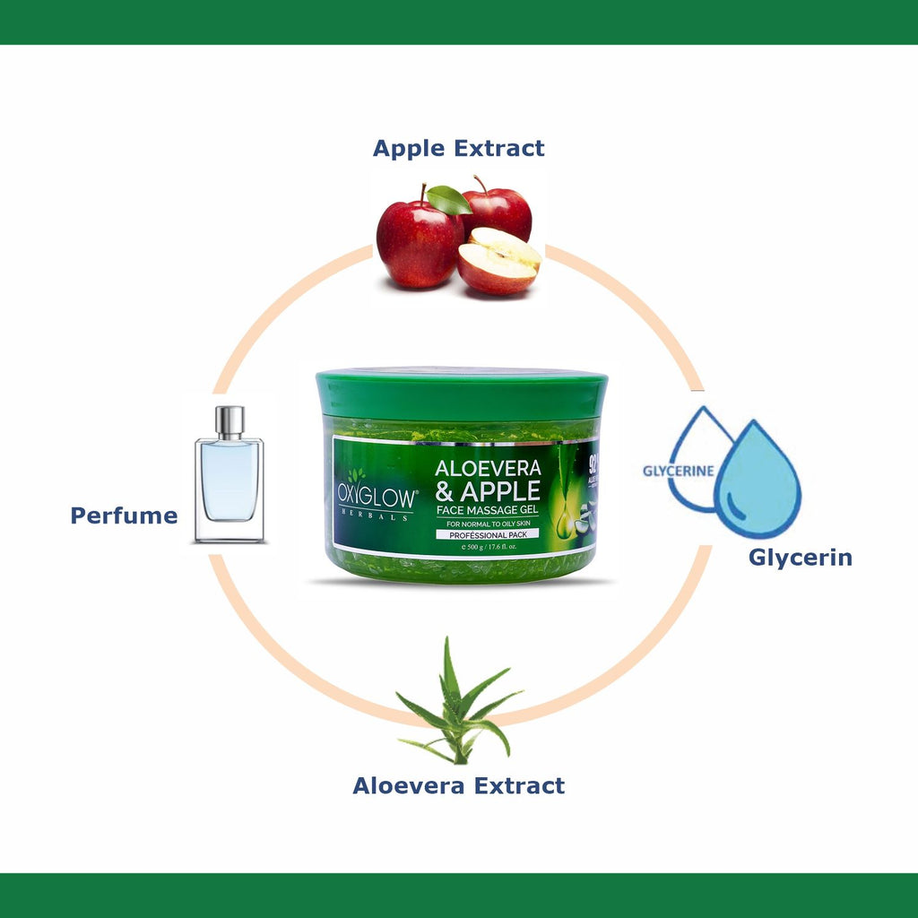 Aloevera Apple Face Massage Gel