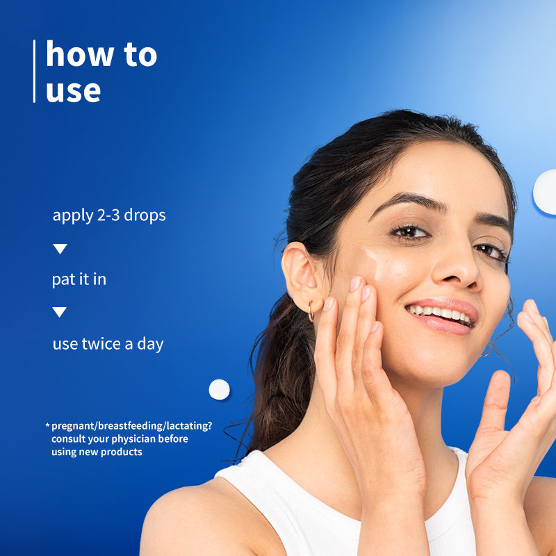 10% Niacinamide Brightening Face Serum with Rice Water & Ferment - Fades Blemishes & Acne Marks