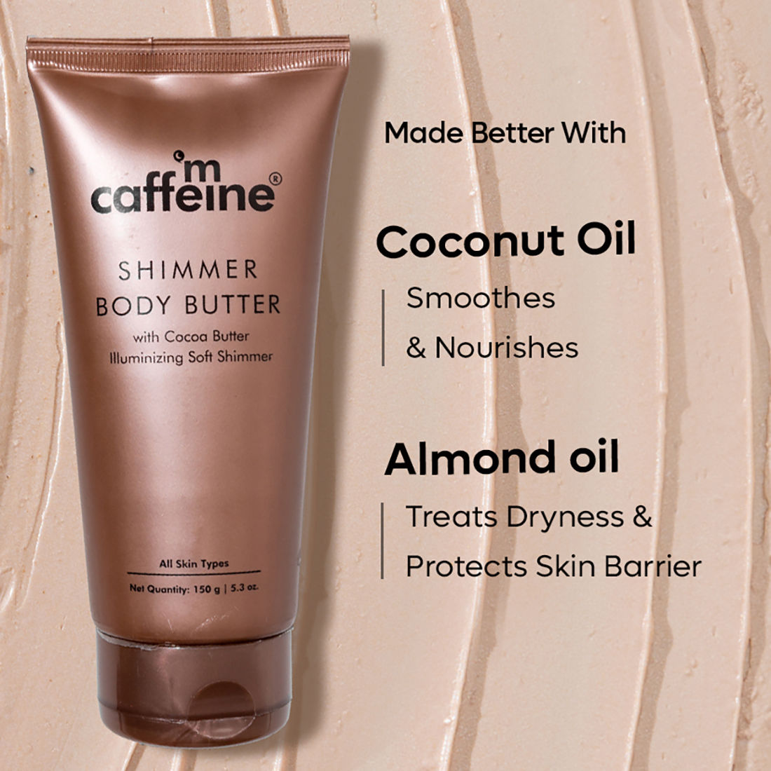 Shimmer Body Butter with Cocoa Butter for Shimmery & Glowing Skin Limited Edition