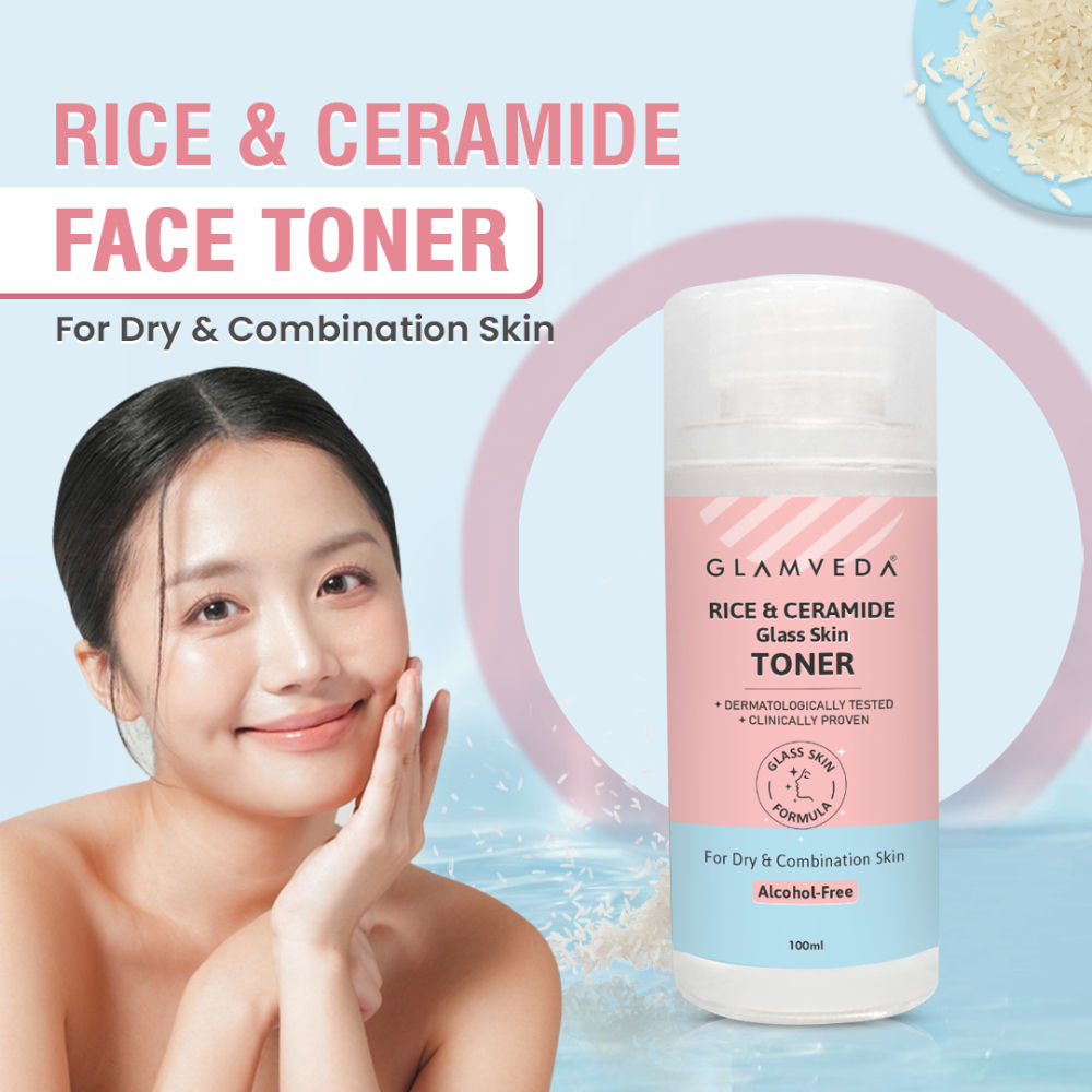 Korean Glass Skin Rice & Ceramide Water Toner