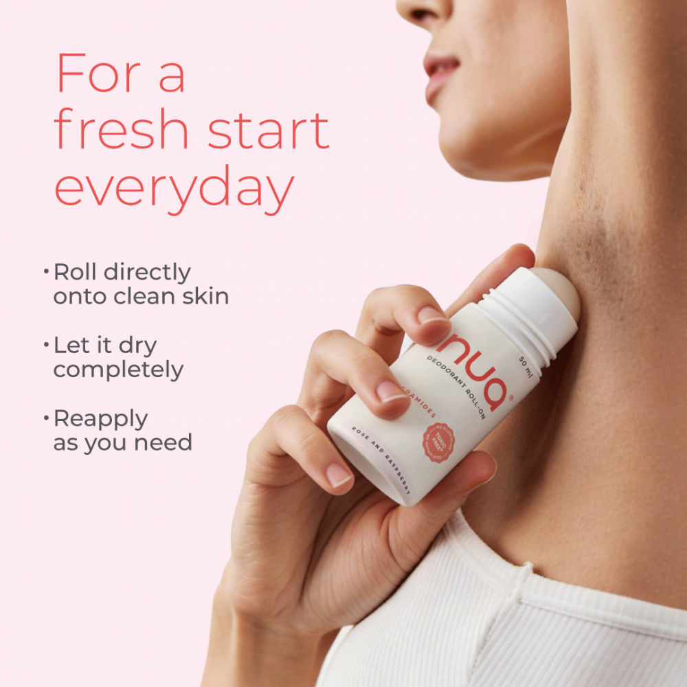 Rose & Raspberry Deodorant Roll-On