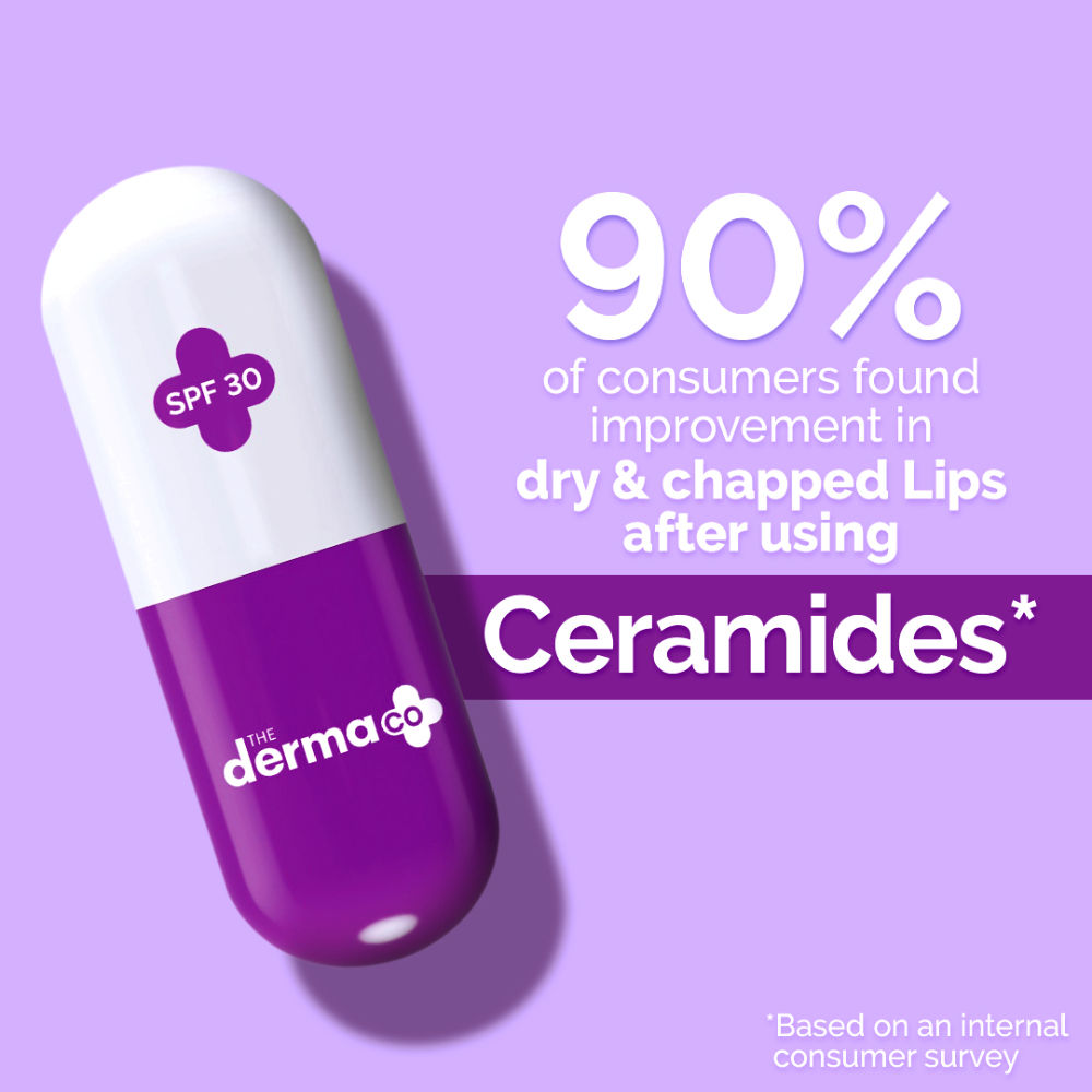 Ceramides Lip Balm with SPF 30 PA+++ and Vitamin E for Dry and Chapped Lips