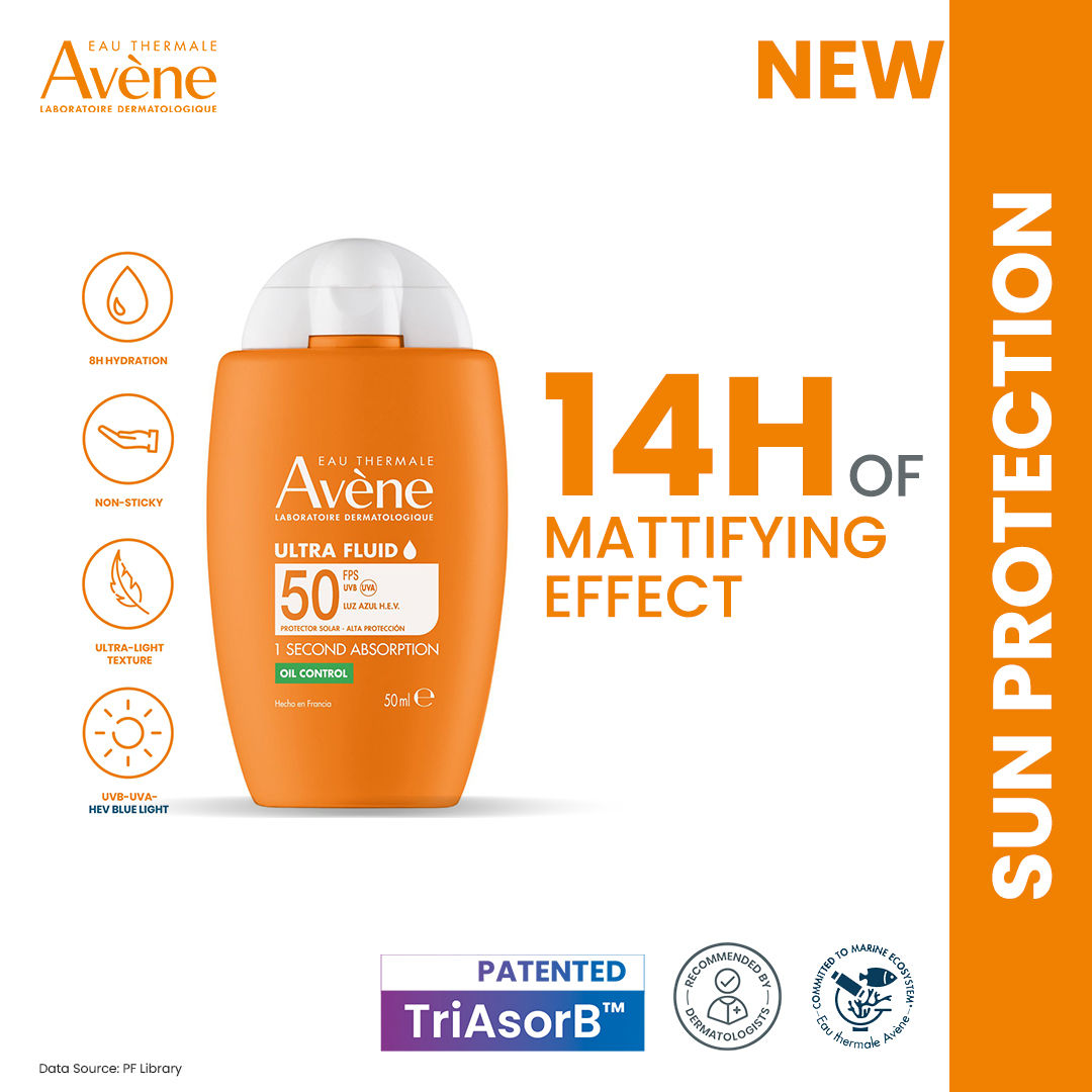 Ultra Fluid Oil Control Face Sunscreen SPF 50+