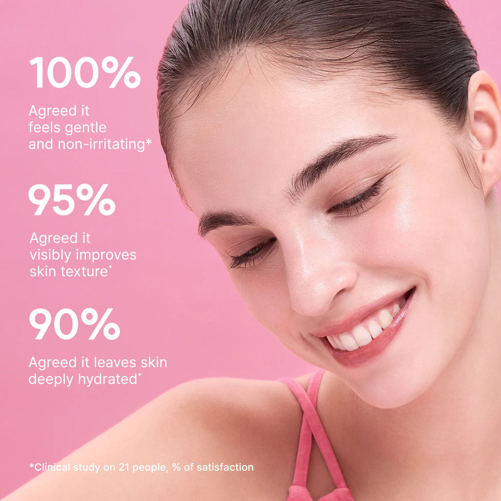 Fresh Rosehip Rice Mochi Cleanser - All-In-One Cleanser, Mask & Makeup Remover for Dull Skin