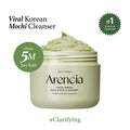 Fresh Green Rice Mochi Cleanser - Korean Cleanser, Mask & Makeup Remover, Reduces Blackheads