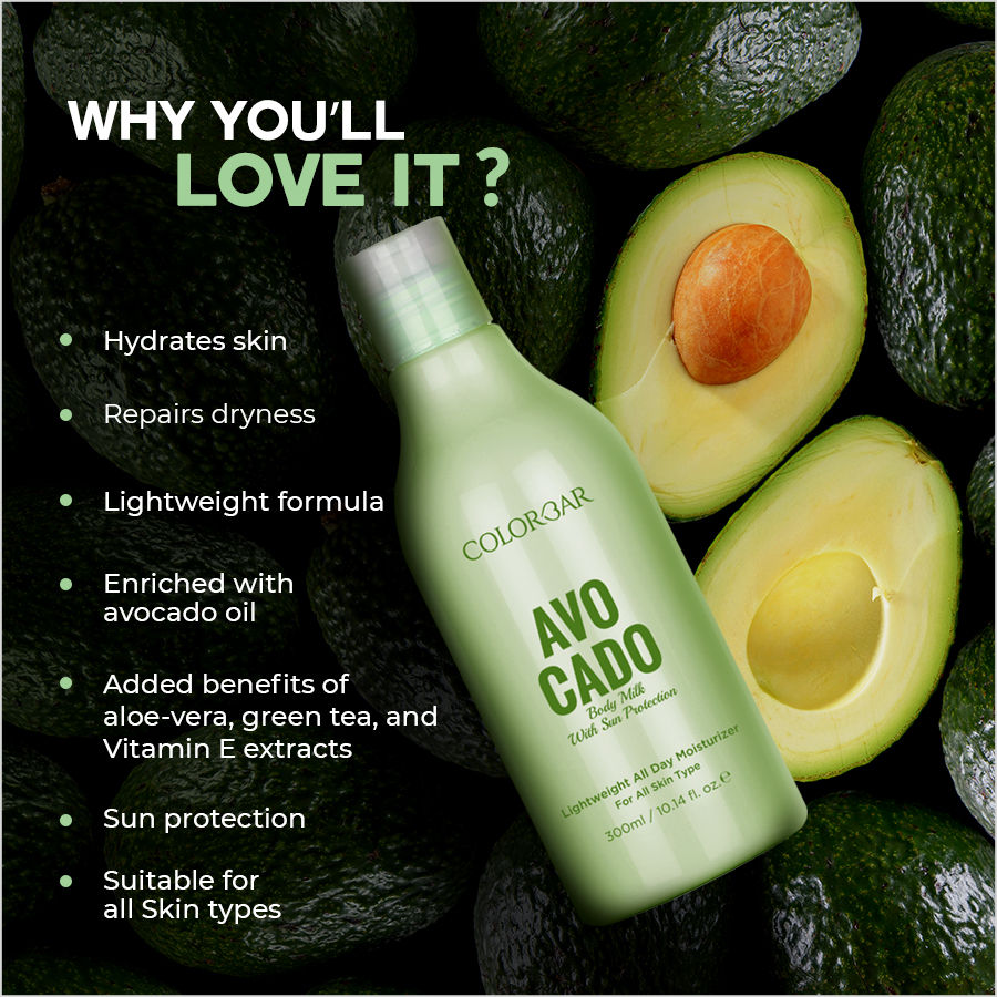Avocado Body Milk With Sun Protection