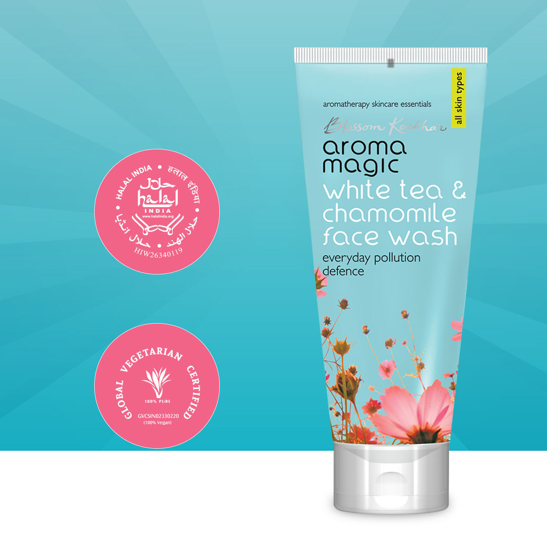White Tea & Chamomile Face Wash Everyday Pollution Defence (All Skin Types)