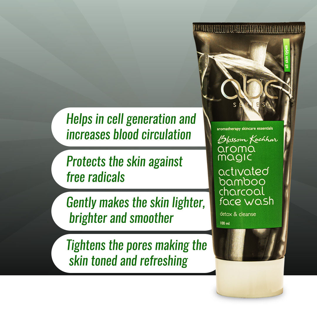 Activated Bamboo Charcoal Face Wash