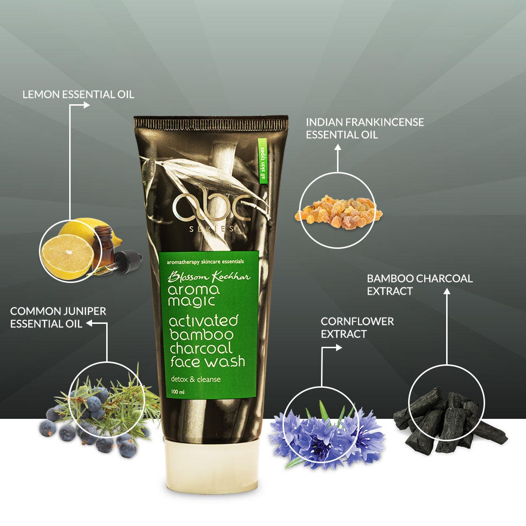 Activated Bamboo Charcoal Face Wash
