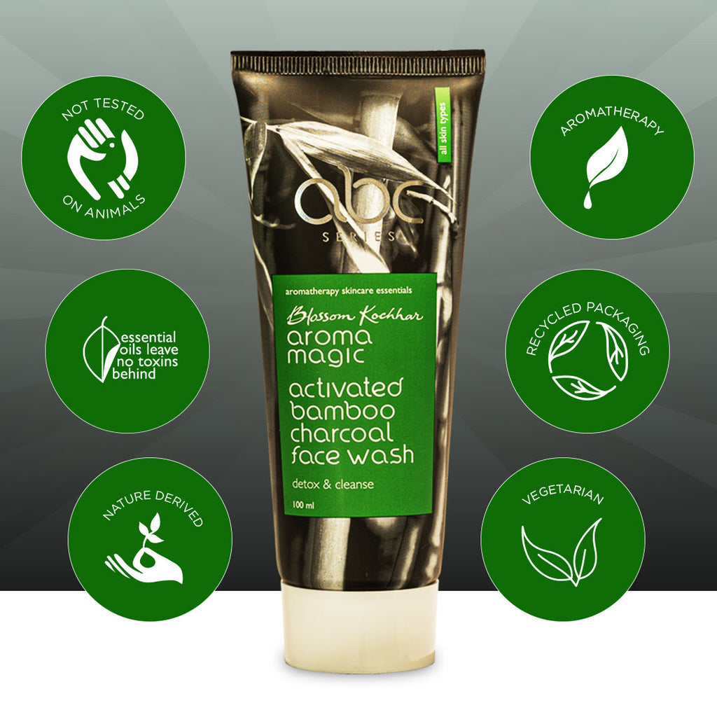 Activated Bamboo Charcoal Face Wash