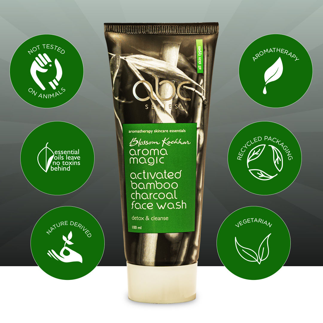 Activated Bamboo Charcoal Face Wash